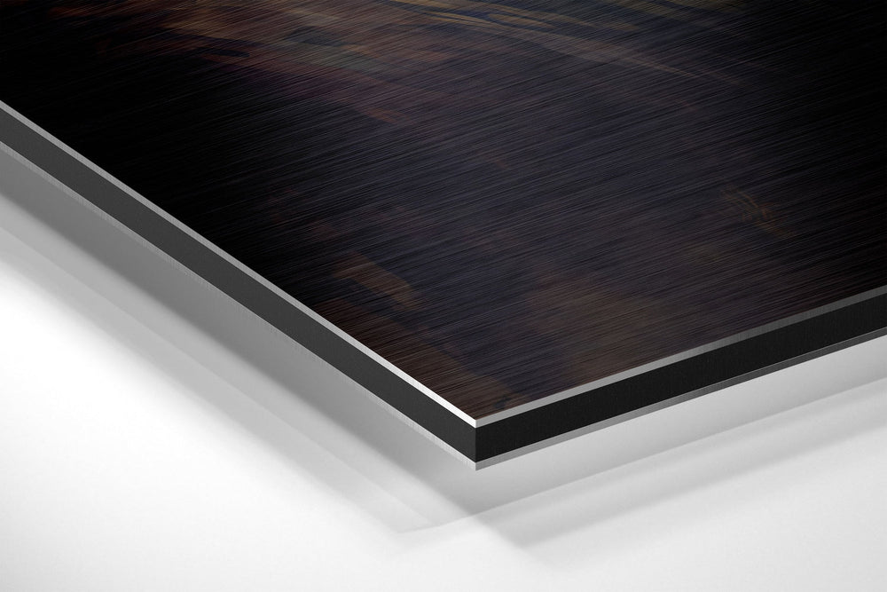 The Lord of the Rings Brushed Aluminum Dibond Wall Art.