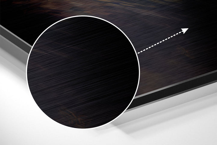 The Lord of the Rings Brushed Aluminum Dibond Wall Art.