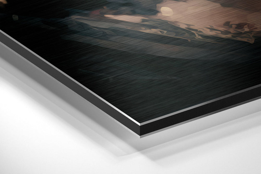Beauty Brushed Aluminum Dibond Wall Art.