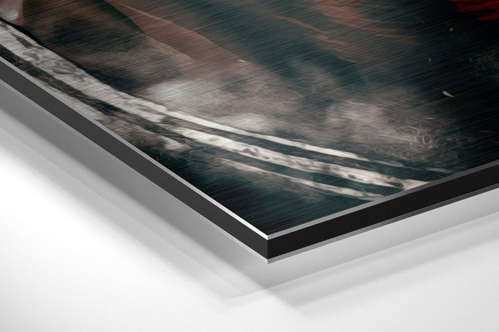 Michael Jordan Brushed Aluminum Dibond Wall Art Insigne