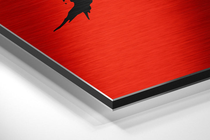 Get Shit Done Brushed Aluminum Dibond Wall Art.