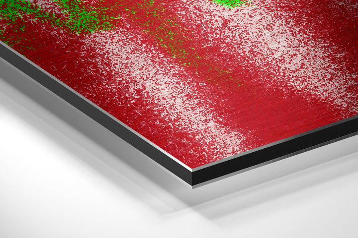 Andy Warhol Brushed Aluminum Dibond Wall Art.