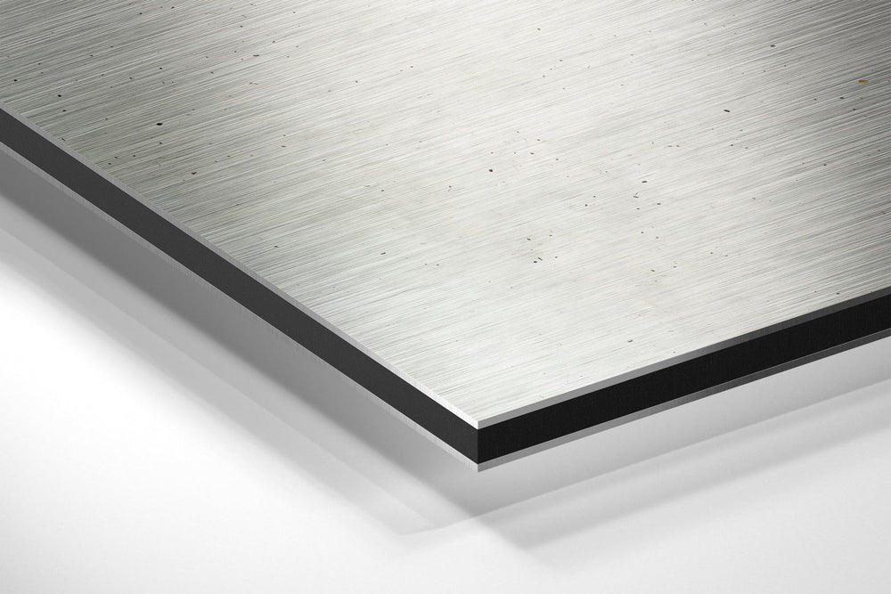 Get Shit Done Brushed Aluminum Dibond Wall Art.