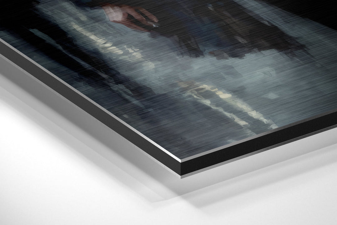Rebel March Brushed Aluminum Dibond Wall Art.