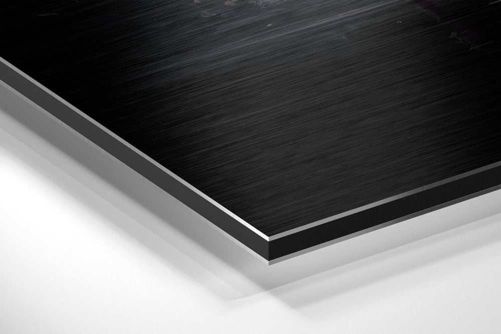 Wings of Flamingo Brushed Aluminum Dibond Wall Art.