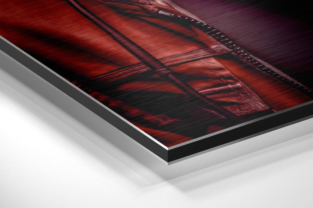 Age of Apes Brushed Aluminum Dibond Wall Art.
