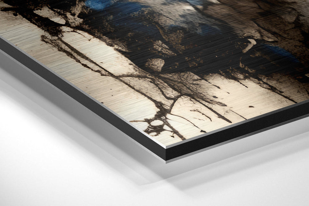 American Eagle Brushed Aluminum Dibond Wall Art.