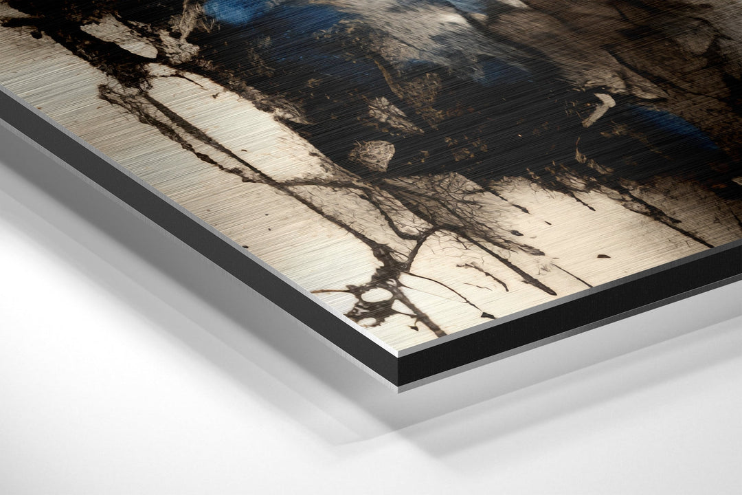American Eagle Brushed Aluminum Dibond Wall Art.