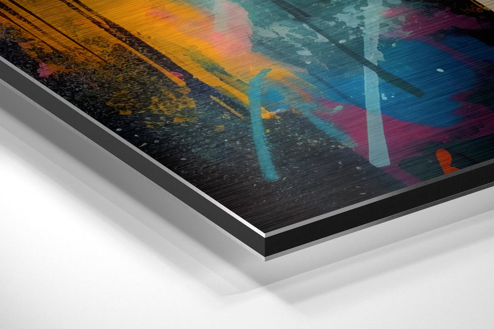 Face of Her Brushed Aluminum Dibond Wall Art.
