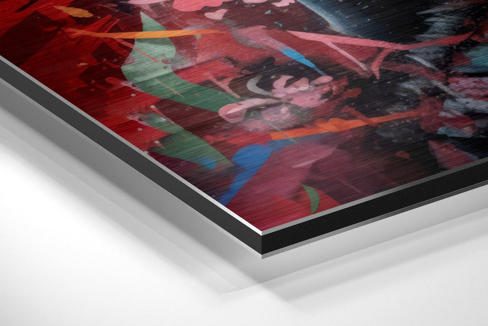 Kratos - God of War Brushed Aluminum Dibond Wall Art.