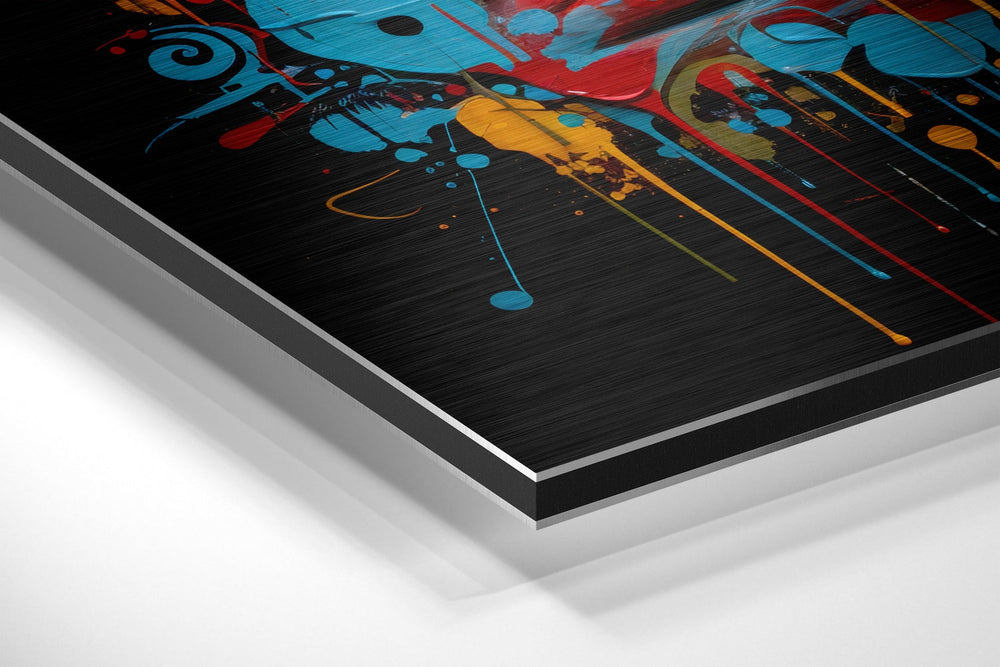 The Eye Brushed Aluminum Dibond Wall Art.