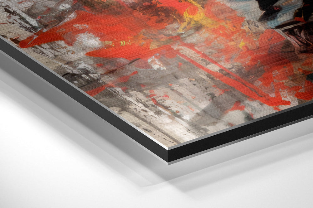 Boxer Brushed Aluminum Dibond Wall Art.