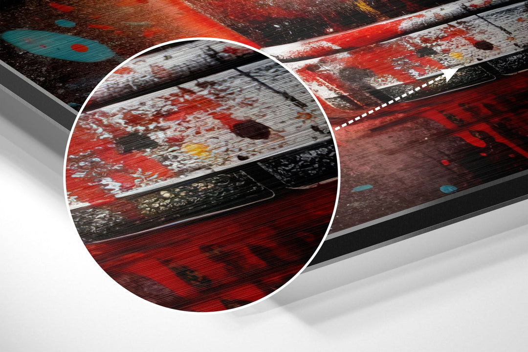 Sneakers Brushed Aluminum Dibond Wall Art Insigne