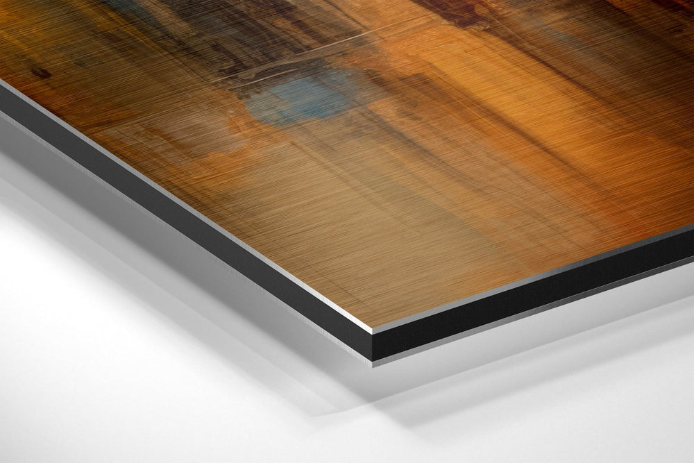 Silhouettes Brushed Aluminum Dibond Wall Art.