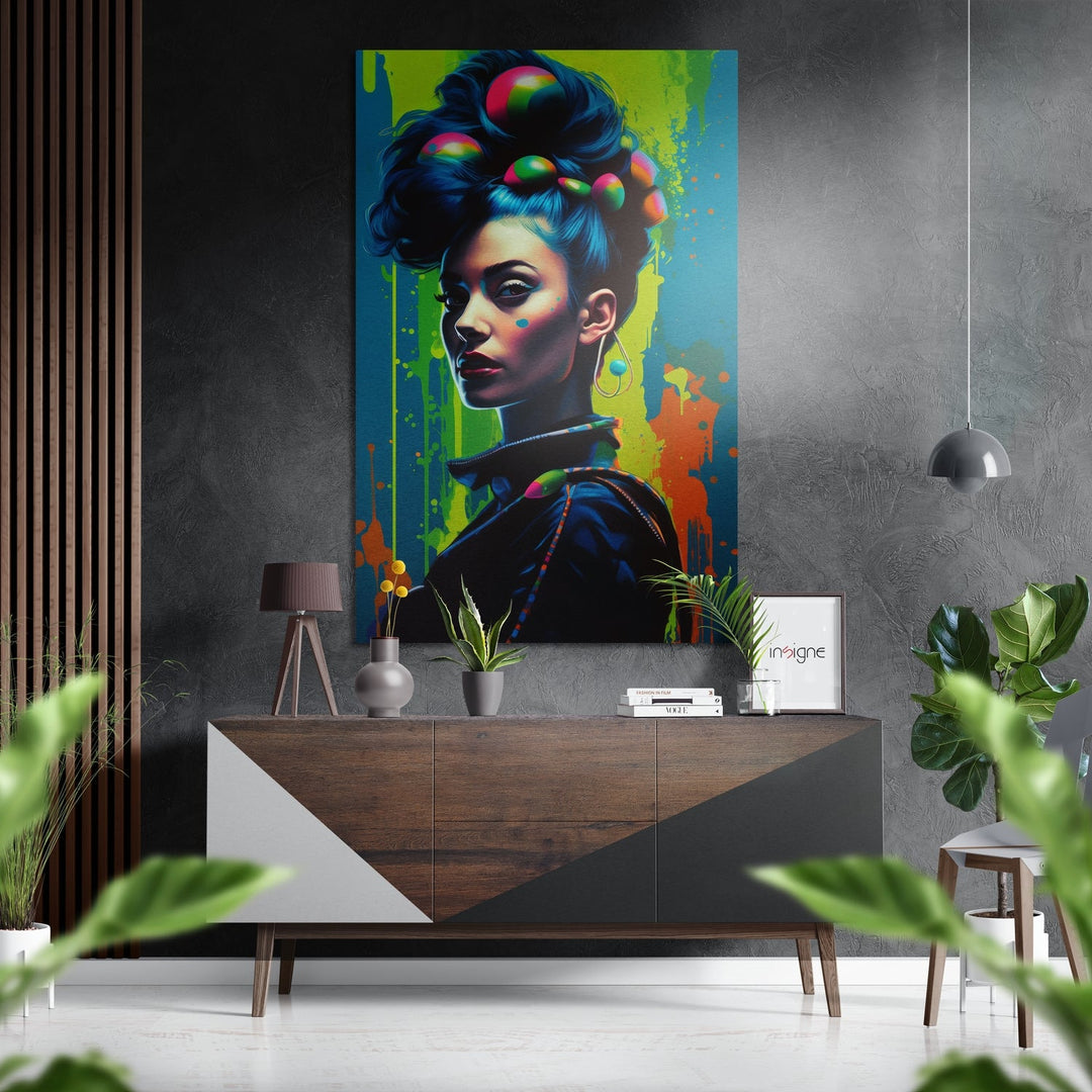 SheSpace Brushed Aluminum Dibond Wall Art.