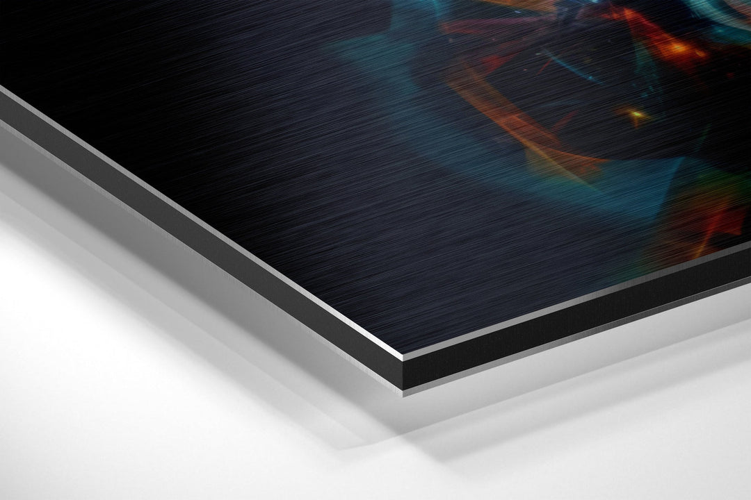 Face of Her Brushed Aluminum Dibond Wall Art.
