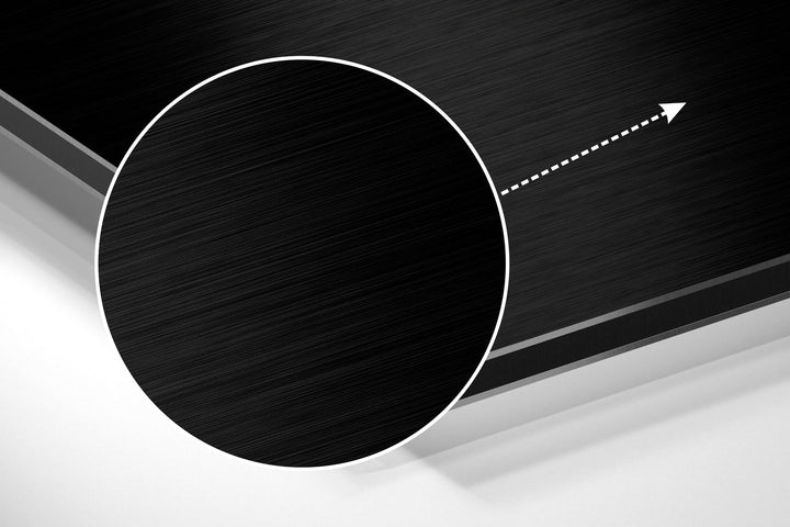 Tupac Brushed Aluminum Dibond Wall Art.