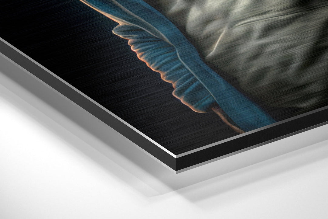 Anger of the Ape Brushed Aluminum Dibond Wall Art.