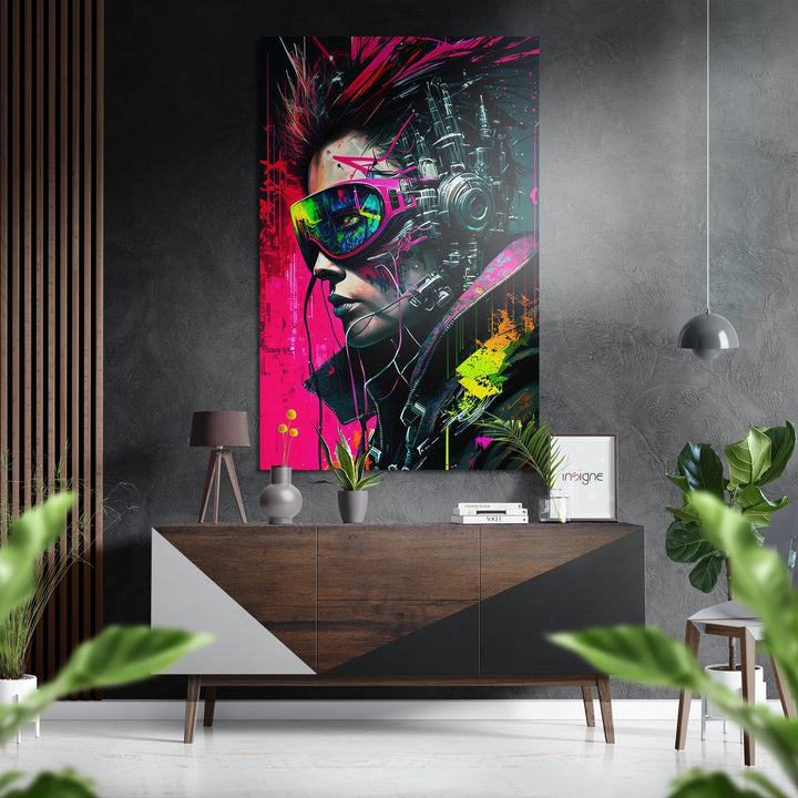 Mission Music Brushed Aluminum Dibond Wall Art.