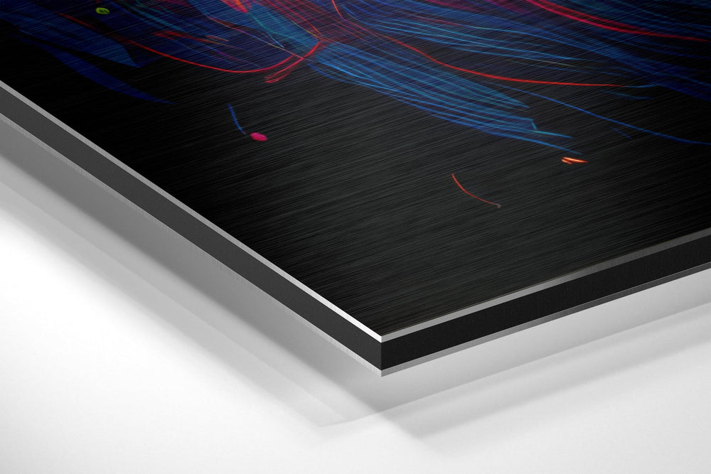 Life on my Glasses Brushed Aluminum Dibond Wall Art.