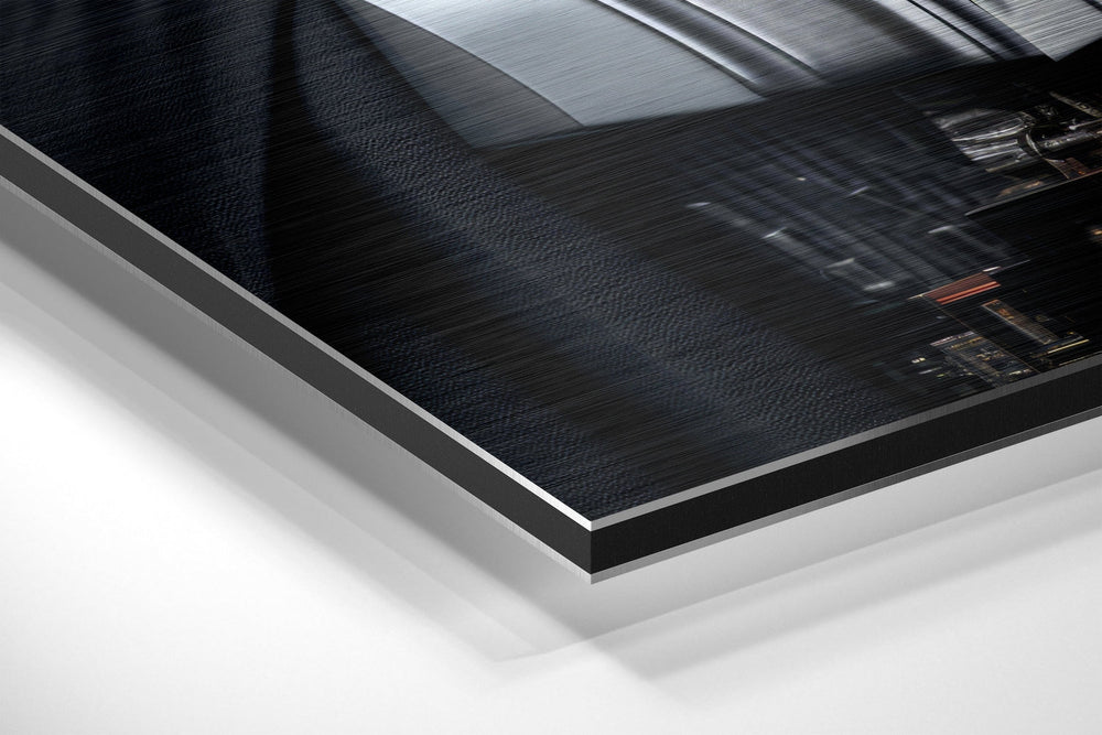Darth Wader Brushed Aluminum Dibond Wall Art.