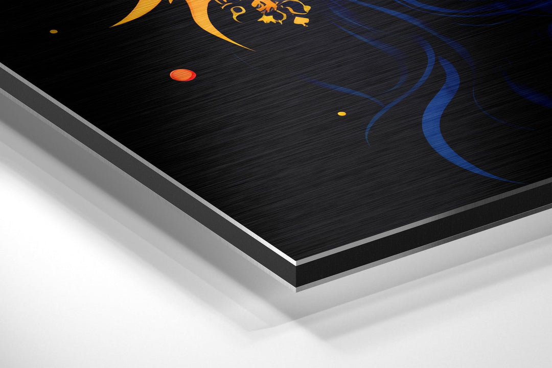 She Brushed Aluminum Dibond Wall Art.