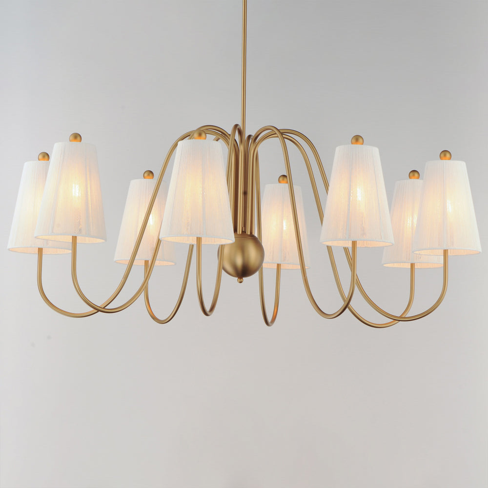 Valette 8-Light Chandelier by Studio M Lighting – lifestyle
