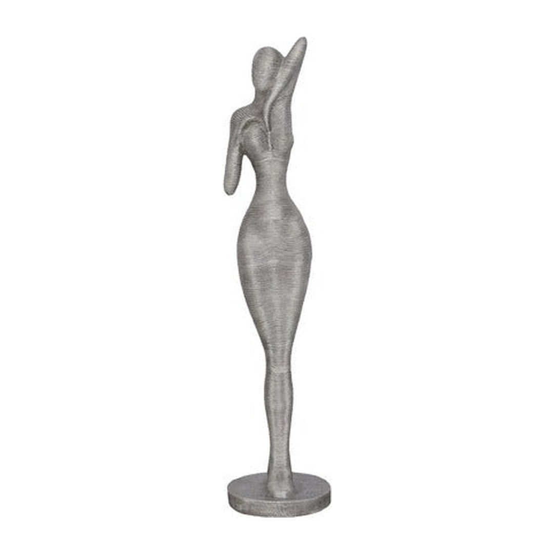 Admiring Standing Sculpture Aluminum Phillips Collection