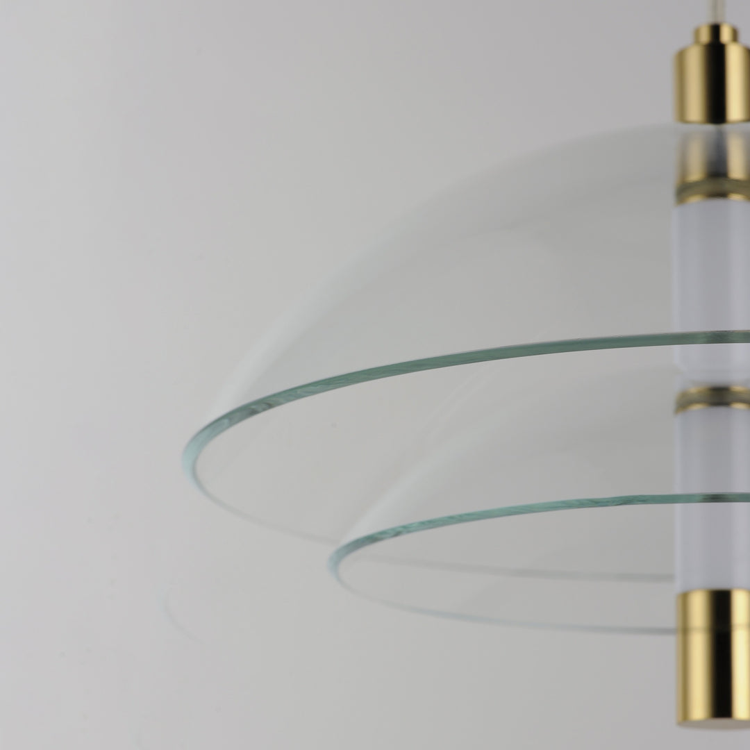 Arya Single Pendant - Clear by Studio M Lighting – lifestyle