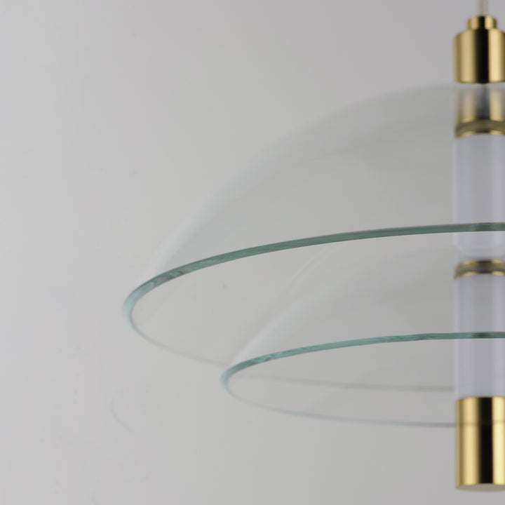 Arya Single Pendant - Clear by Studio M Lighting – lifestyle