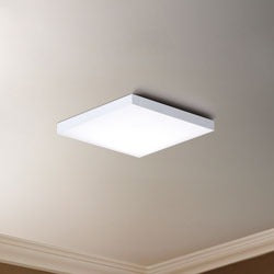 Trim 8.5" SQ LED Flush Mount 3000K by Studio M Lighting – lifestyle