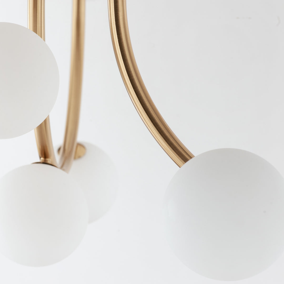 Contour 19-Light Fixed Stem Ceiling Light by Studio M Lighting – lifestyle