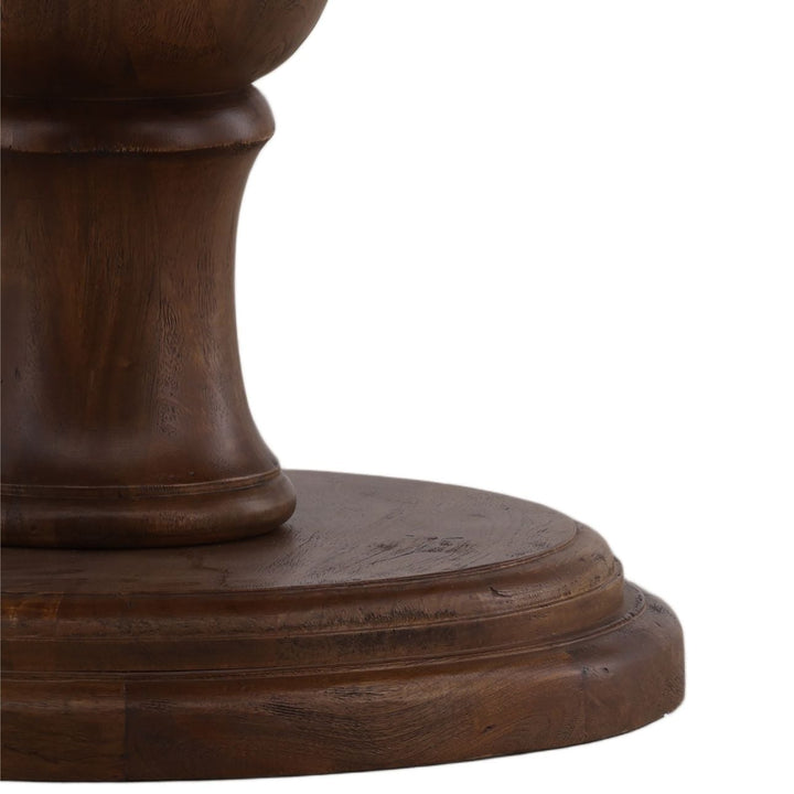 Artis Brown Mango Wood Dining Table, 47-inch, detail 2 view