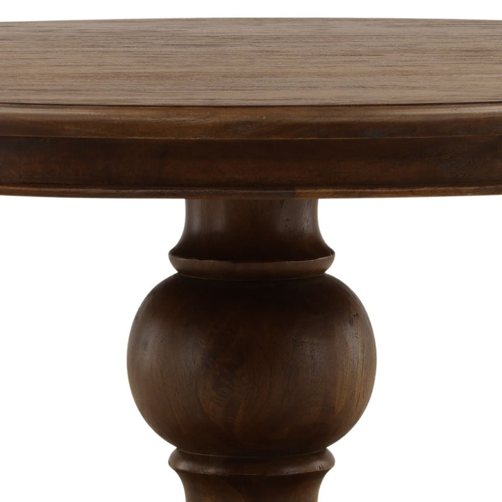Artis Brown Mango Wood Dining Table, 60-inch, detail 2 view