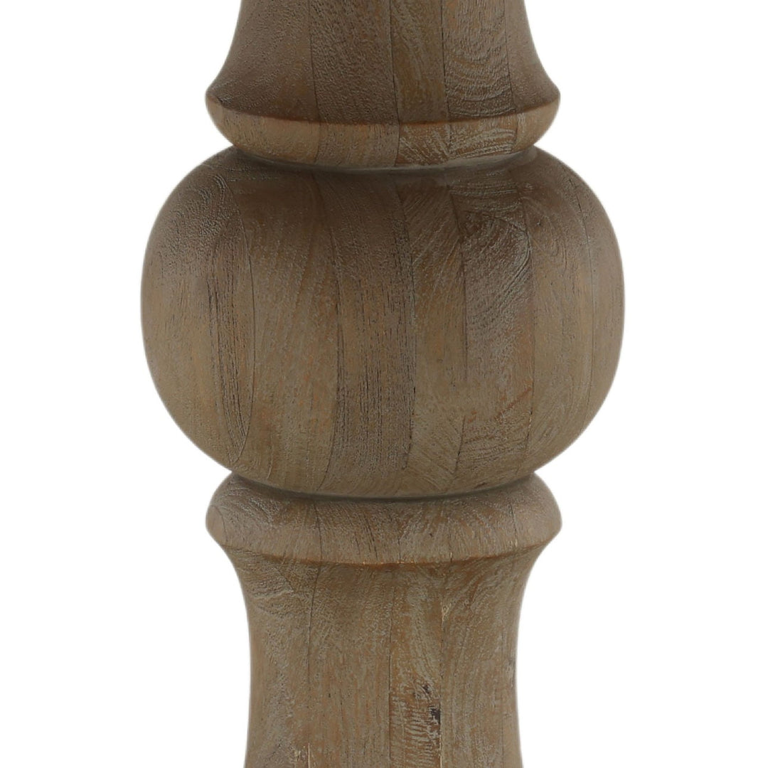 Artis Warm Wash Mango Wood Dining Table, 47-inch, detail 2 view