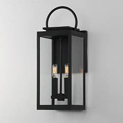 Nassau Vivex Nassau VX 1-Light Large Outdoor Wall Lantern by Studio M Lighting – lifestyle