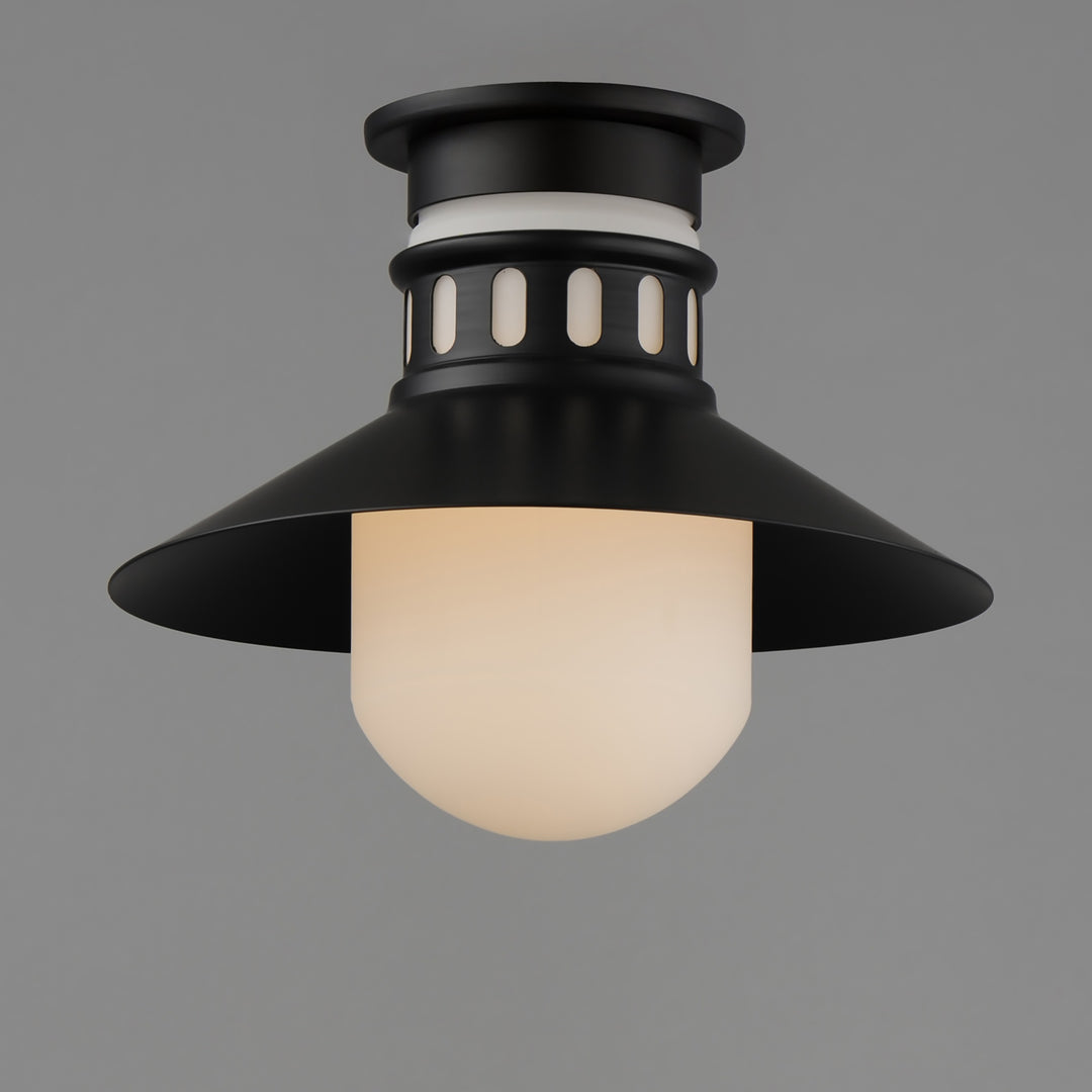 Admiralty 1-Light Outdoor Flush Mount by Studio M Lighting – lifestyle