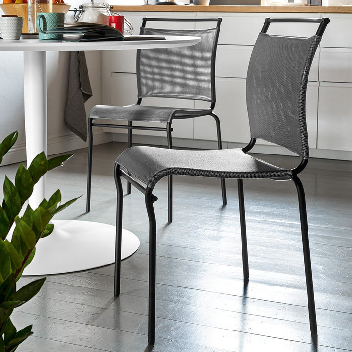 Air Dining Chair by Connubia in a styled interior