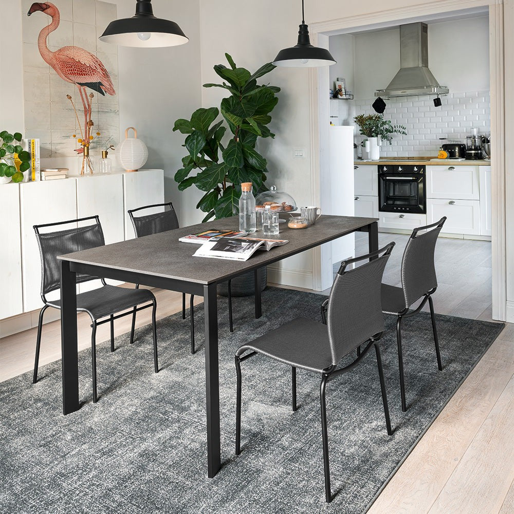 Air Dining Chair by Connubia in a styled interior