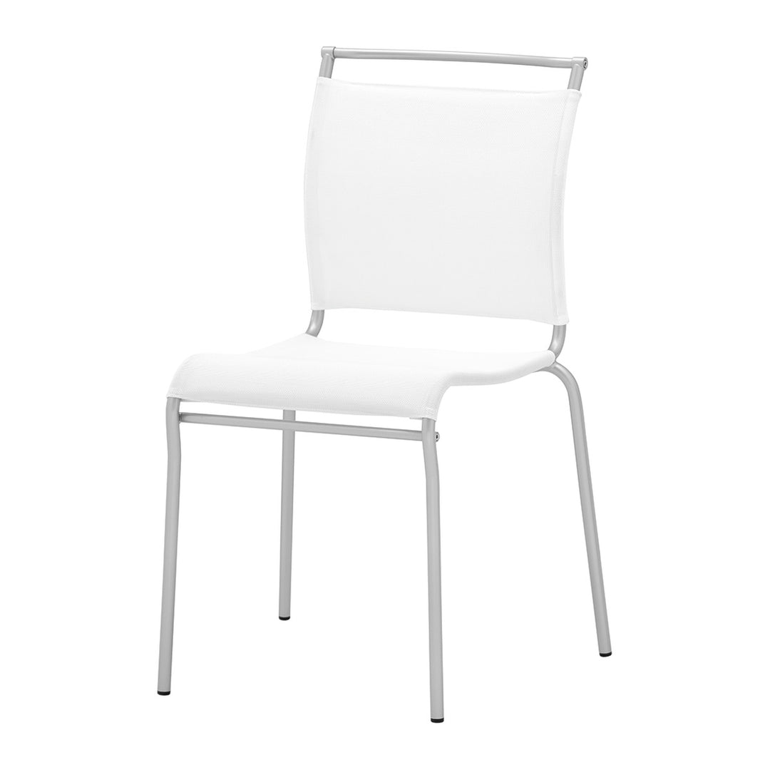 Air Dining Chair by Connubia finish option, white background