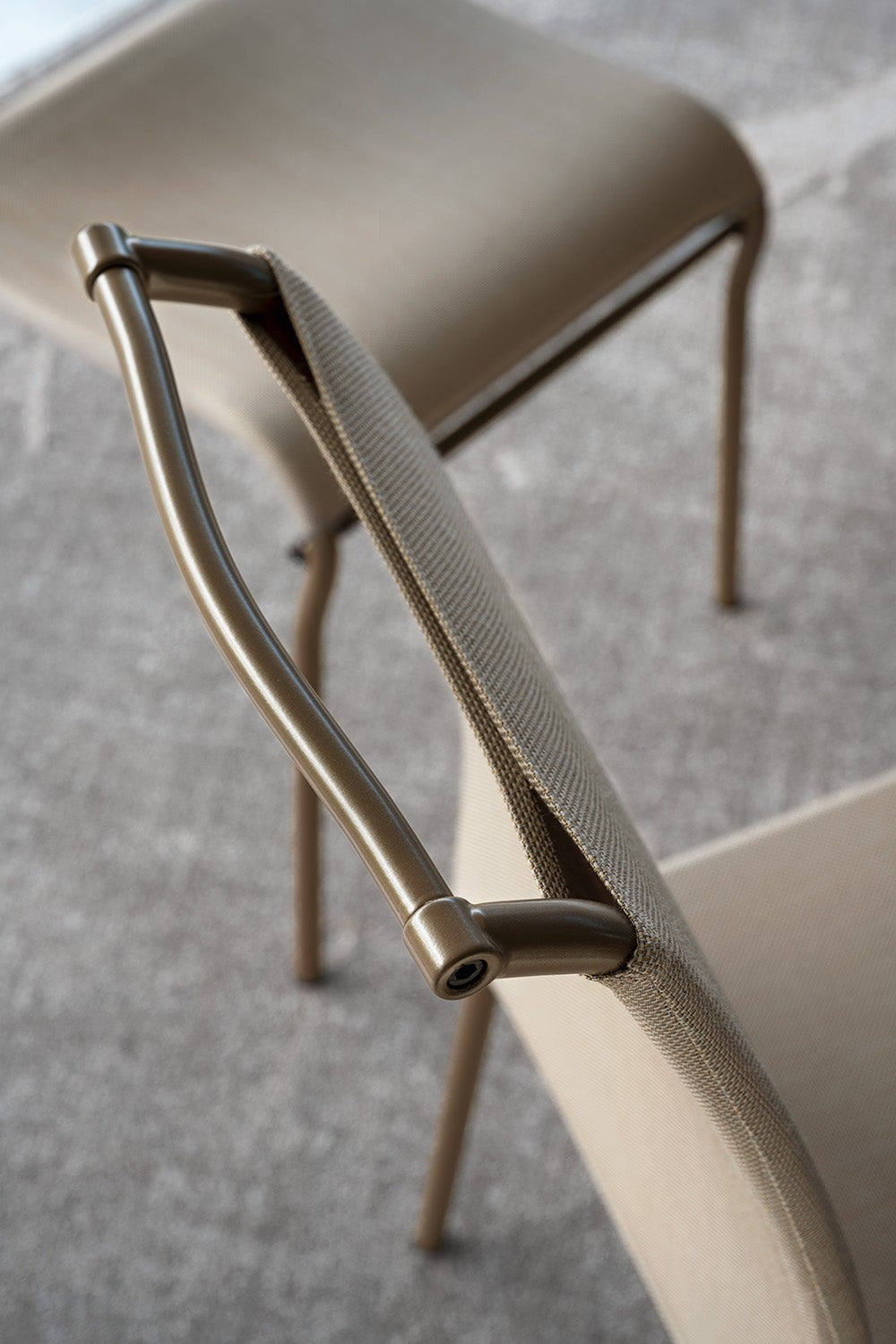 Air High Dining Chair by Connubia detail view