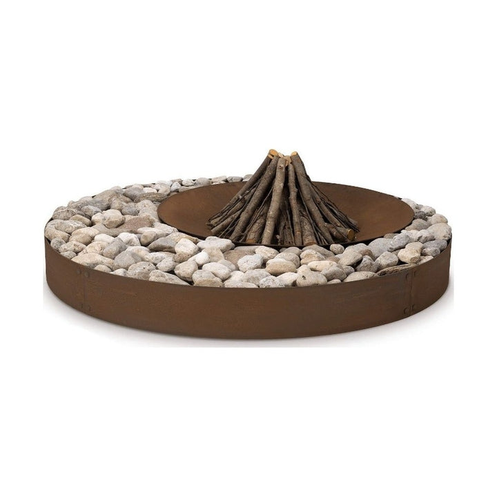 Ak47 Design Zen Steel Fire Pit — full product view