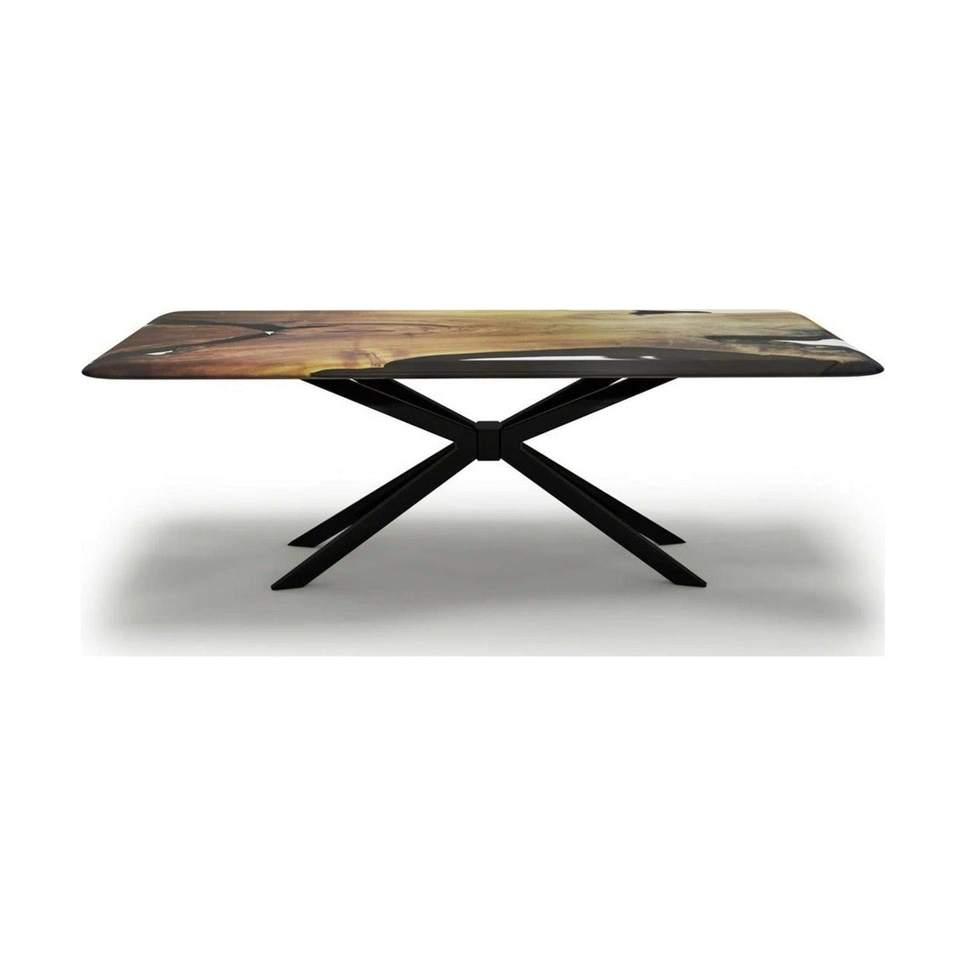 Alcantara Black Walnut Dining Table Arditi Collection