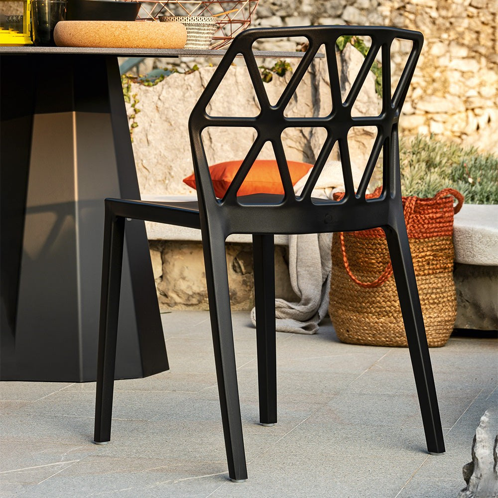 Alchemia Dining Chair by Connubia in a styled interior