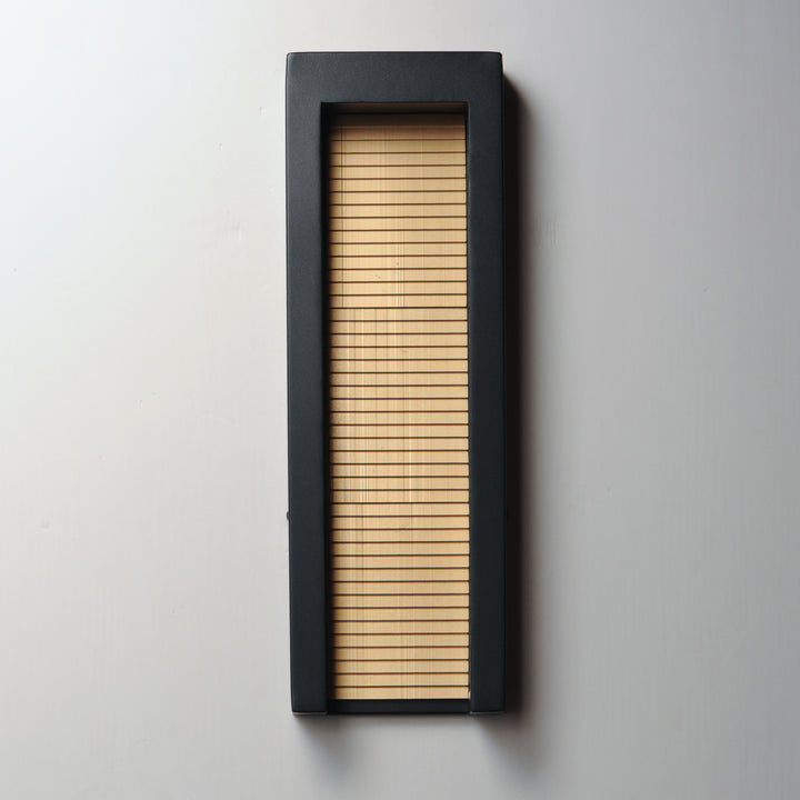 Alcove Large LED Outdoor Wall Sconce by ET2 Lighting, styled view 1