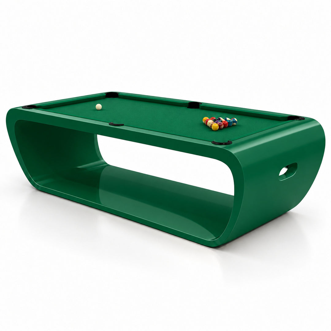 Aldo pool table - Solid Emerald 