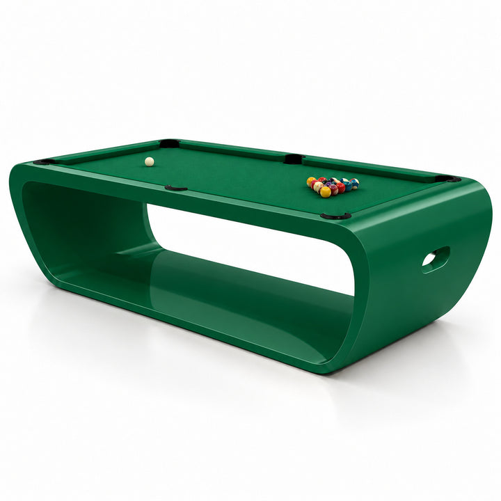 Aldo pool table - Solid Emerald 