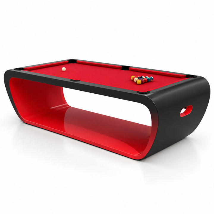 Aldo pool table - Racing Red &amp; Black 