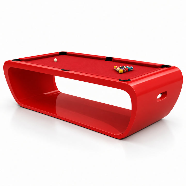 Aldo pool table - Solid Racing Red 