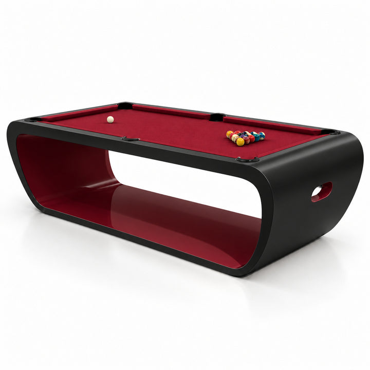 Aldo pool table - Oxblood &amp; Black 